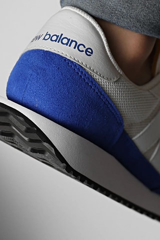 Nubuck Trainingsschoenen 237 - Lichtgrijs en Koningsblauw