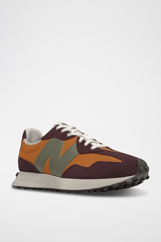 Sneakers 327 - Bordeauxrood en Oranje