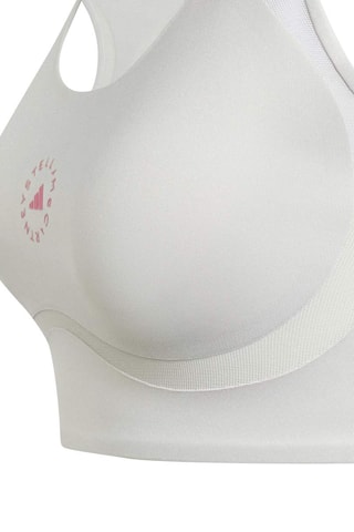 Brassière d’entraînement push-up Adidas by Stella McCartney TruePurpose Power Impact - Ecru