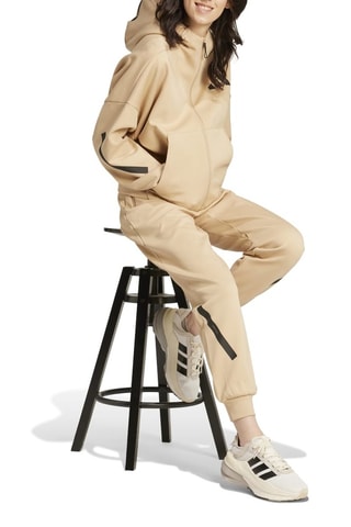 Sweat à capuche Z.N.E. - Beige