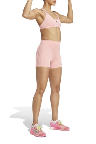 Brassière d’entraînement ampliforme Aeroimpact Luxe - Rose