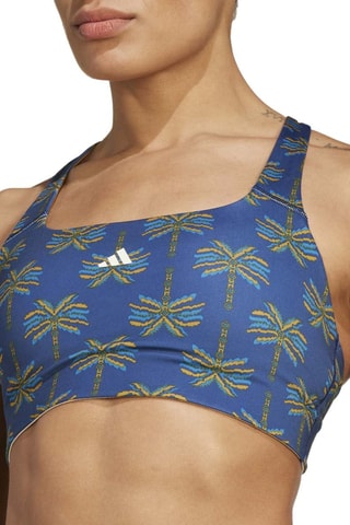 Brassière de sport Adidas x FARM Rio - Indigo