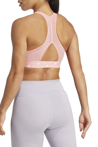 Brassière d’entrainement Power React - Rose poudré