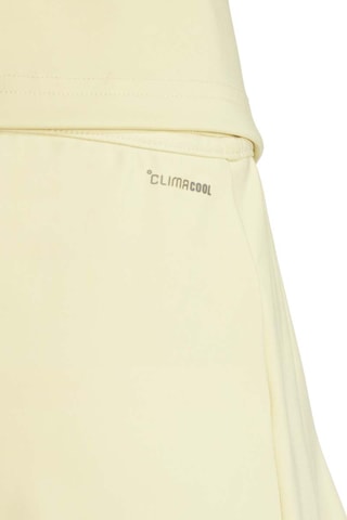 Short de tennis taille haute Match - Jaune