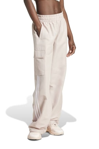 Pantalon cargo taille haute Originals Adicolor - Taupe