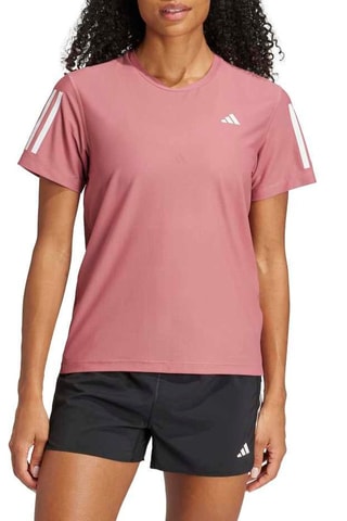 T-shirt de running Own The Run - Rouge