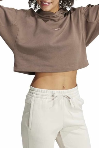 Sweat à capuche ALL SZN - Marron