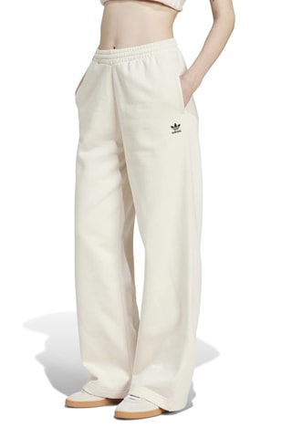 Pantalon taille haute Essentials - Ecru