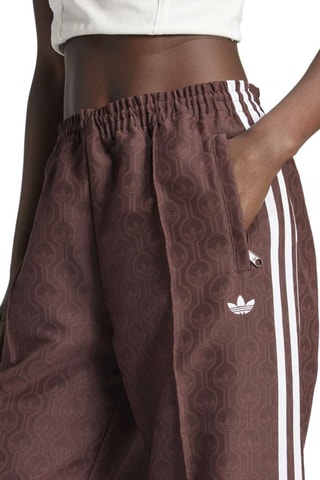 Pantalon de survêtement oversize taille haute - Marron