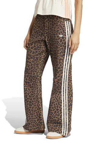 Jean slim taille haute - Marron
