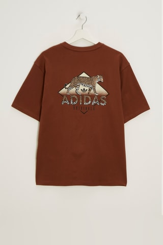 T-shirt Leo Graphic - Marron