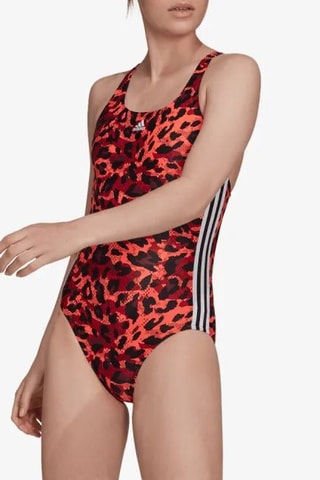 Maillot 1 pièce d’entrainement SH3.RO 3S SGLOW - Rouge