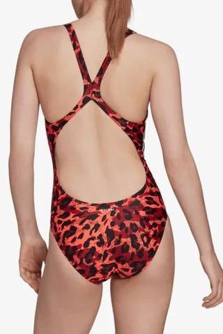 Maillot 1 pièce d’entrainement SH3.RO 3S SGLOW - Rouge