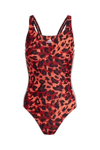 Maillot 1 pièce d’entrainement SH3.RO 3S SGLOW - Rouge