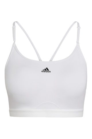 Brassière de sport Aeroreact LS P - Blanc