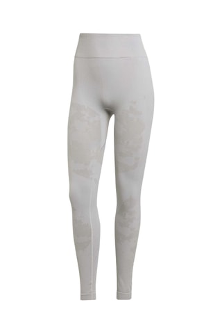 Legging de yoga taille haute Stella McCartney TrueStrength - Gris clair chiné