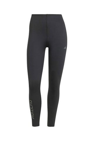 Legging 7/8 de running taille haute Adizero - Noir