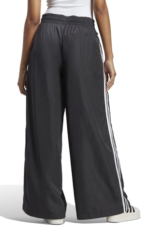 Pantalon oversize taille haute - Noir
