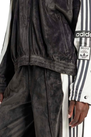 Veste de survêtement en velours Adibreak - Noir