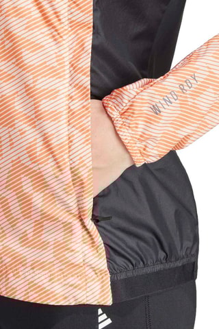 Coupe-vent de running Terrex - Rose et noir