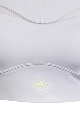 Crop top d’entraînement Stella McCartney - Gris clair