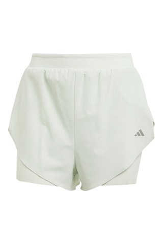 Short d’entraînement taille haute - Blanc