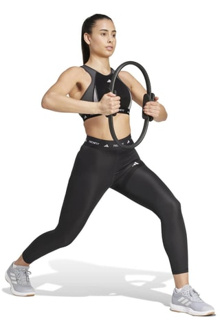 Brassière d’entraînement push-up - Noir et gris foncé
