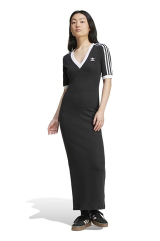 Robe longue Adicolor - Noir