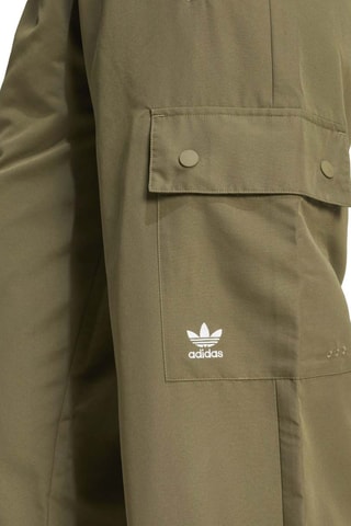 Pantalon cargo taille haute Essentials - Vert olive