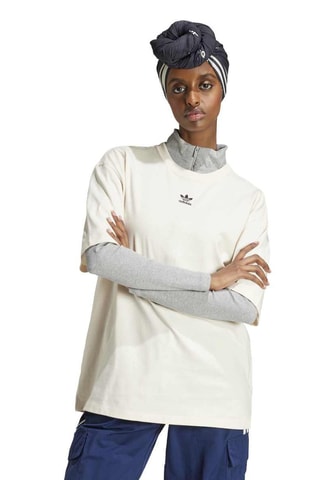 T-shirt ample Essentials Boyfriend - Ecru