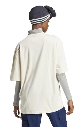 T-shirt ample Essentials Boyfriend - Ecru