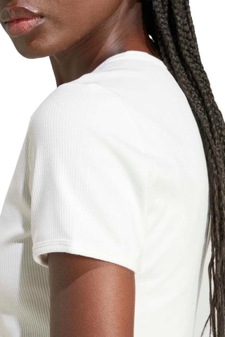 Crop top Essentials - Blanc