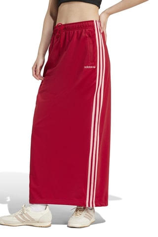 Jupe droite - Rouge