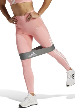 Legging d'entraînement taille haute Optime - Rose poudré