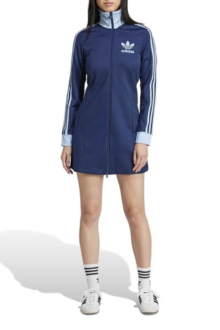 Robe chemise Adicolor - Bleu