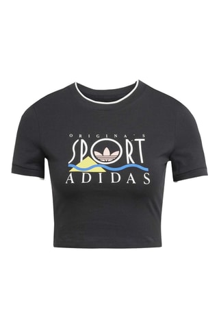 Crop top - Noir