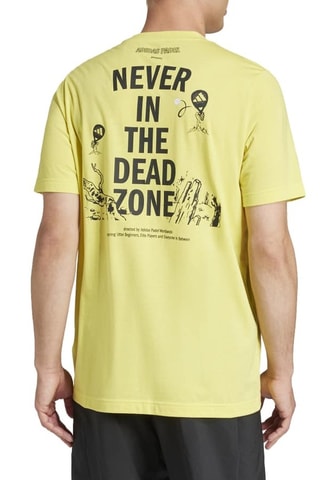 T-shirt Padel zone - Jaune