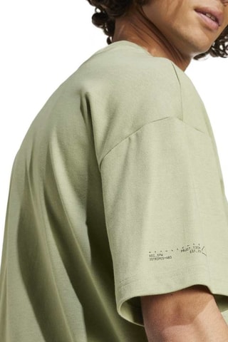 T-shirt ample City escape - Vert olive