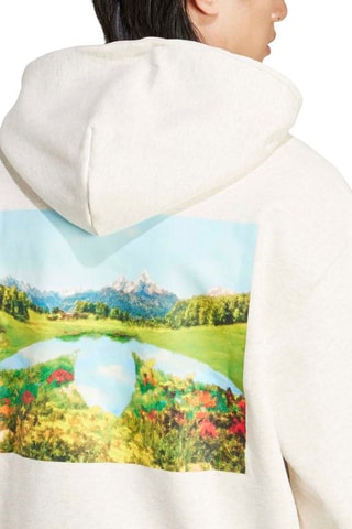 Sweat à capuche - Ecru