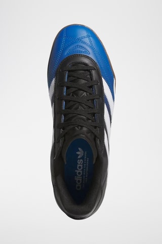 Baskets en cuir Copa Premiere - Bleu électrique