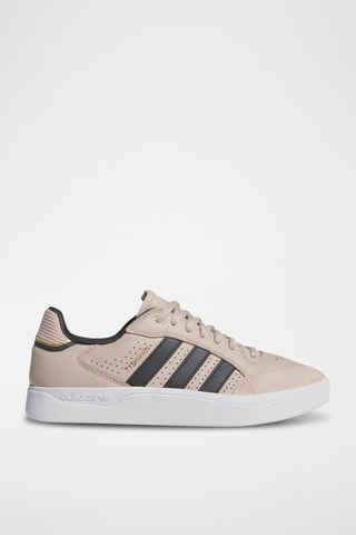 Chaussures de skateboard en cuir Tyshawn Low - Taupe