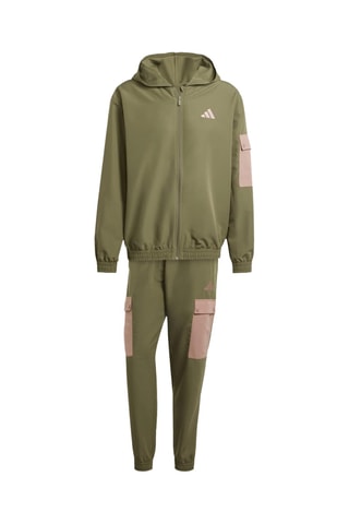 Sweat à capuche et pantalon cargo Sportswear - Vert olive