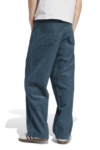 Pantalon ample en velours Corduroy - Bleu foncé