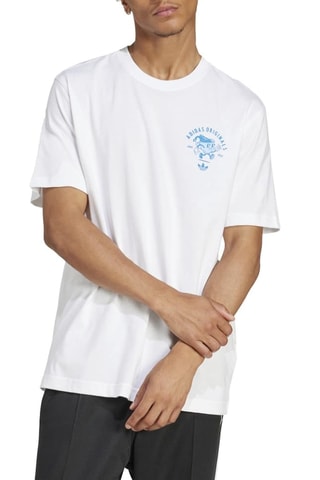 T-shirt Coffee Club - Blanc