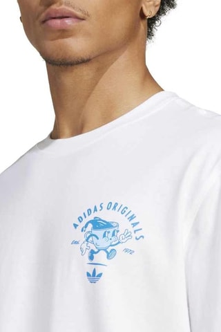 T-shirt Coffee Club - Blanc
