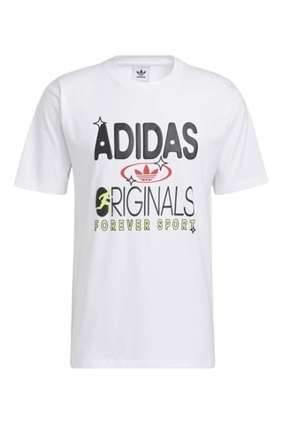 T-shirt standard OG Forever Spor - Blanc et noir