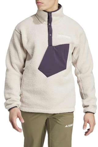 Sweat polaire de randonnée Terrex Xploric - Beige