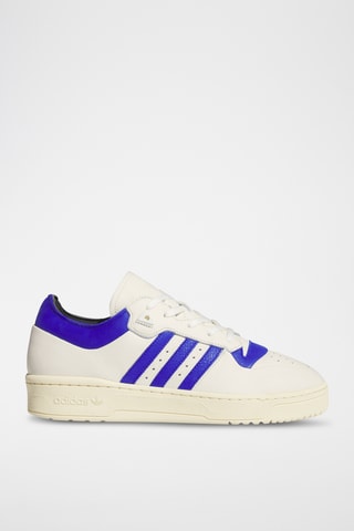 Baskets en cuir Rivalry 86 - Blanc et bleu roi