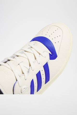 Baskets en cuir Rivalry 86 - Blanc et bleu roi