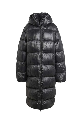 Doudoune longue à capuche Regen - Noir